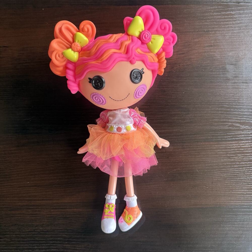 Lalaloopsy Sweetie Candy Ribbon Doll Full Size 12" Original Dress & Shoes 2014